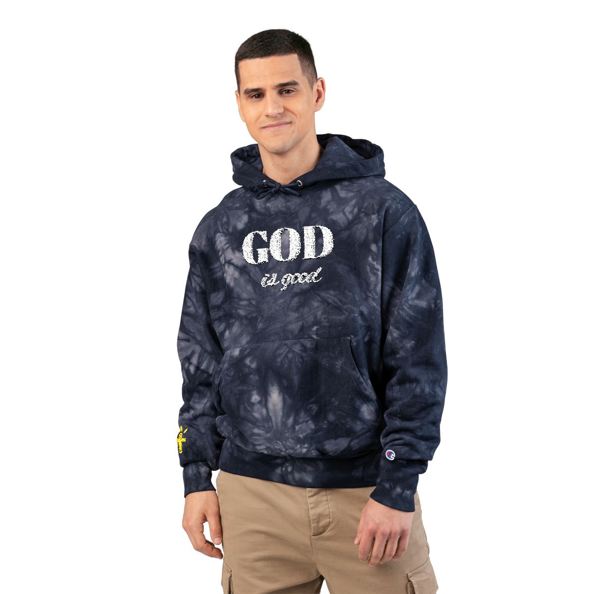 God is good Tie-Dye Hoodie