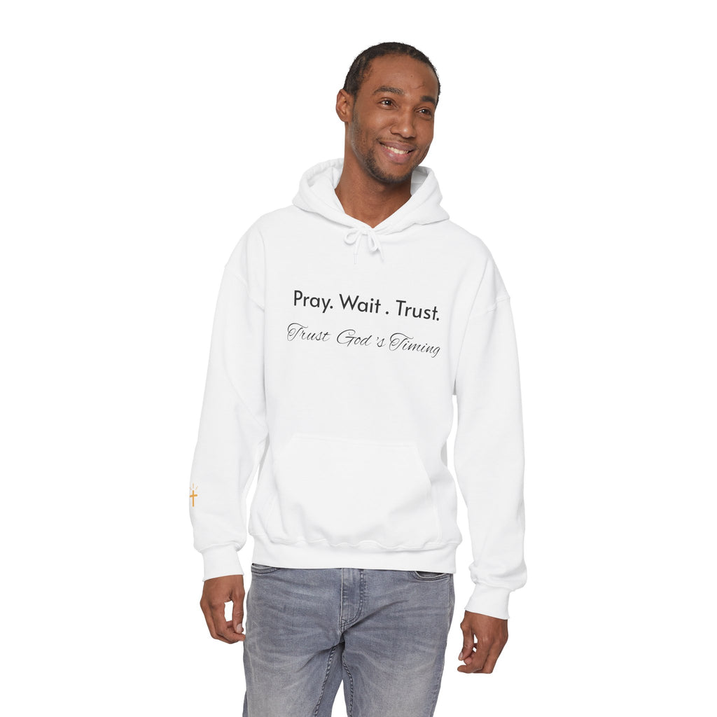 Pray. Wait. Trust. Faith Hoodie
