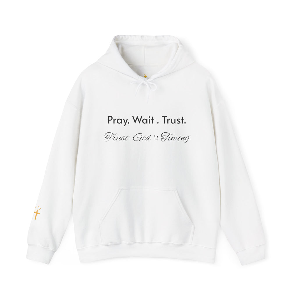 Pray. Wait. Trust. Faith Hoodie
