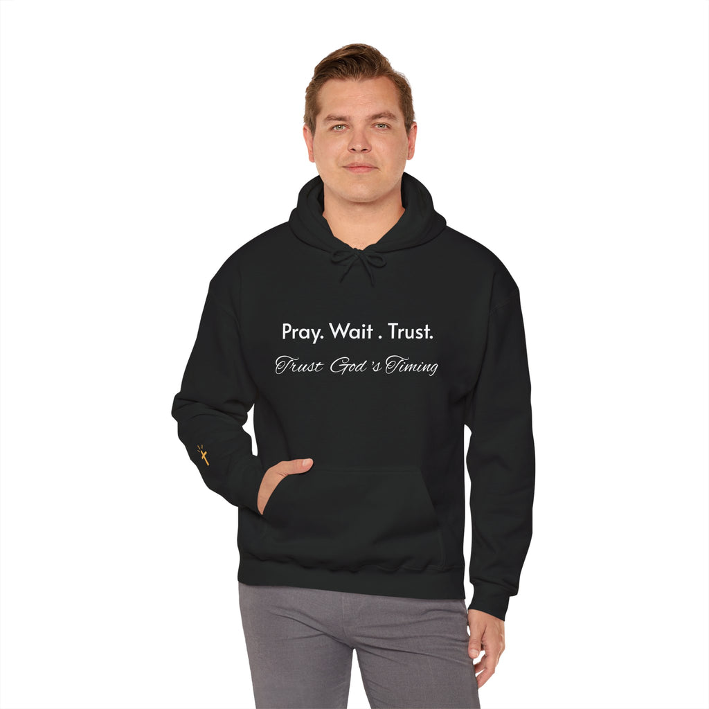 Pray. Wait. Trust. Faith Hoodie