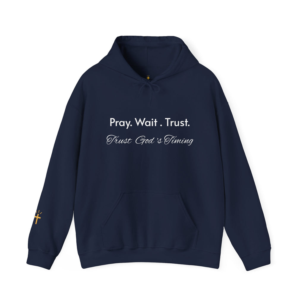 Pray. Wait. Trust. Faith Hoodie